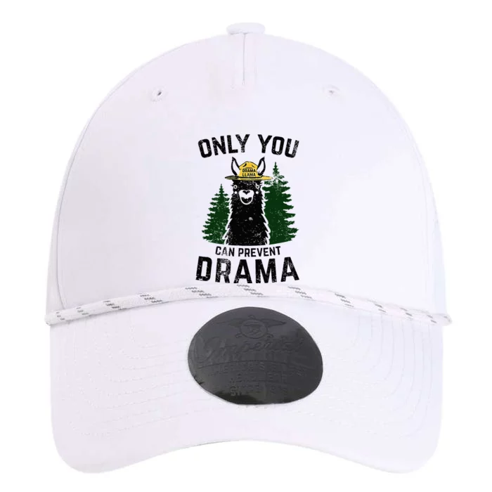 Funny Drama Llama Only You Can Prevent Drama Sarcastic Lover Performance The Dyno Cap