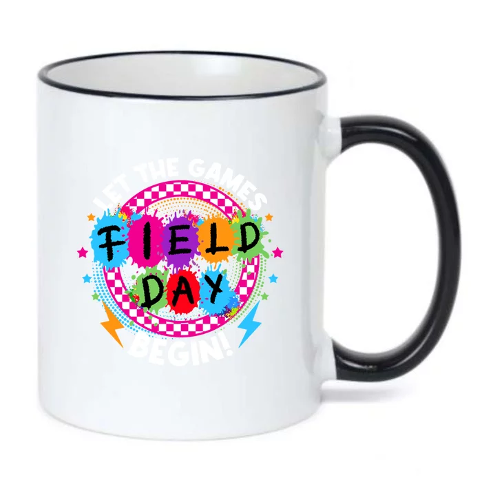 Field Day Let Games Start Begin Teachers Field Day 2024 Cool Gift Black Color Changing Mug