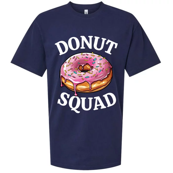 Funny Donut Lover Matching Cute Pink Doughnut Sprinkle Party Meaningful Gift Sueded Cloud Jersey T-Shirt