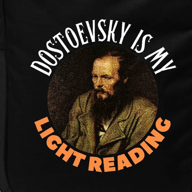 Fyodor Dostoevsky Literature Karamazov Light Reading Impact Tech Backpack