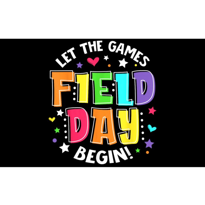 Field Day Let The Games Begin Boy Girl Teacher Bumper Sticker