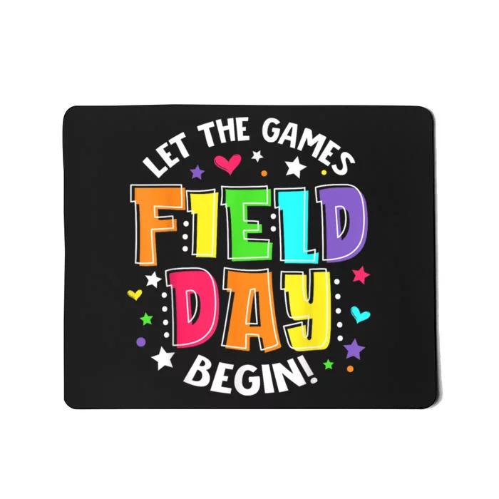 Field Day Let The Games Begin Boy Girl Teacher Mousepad