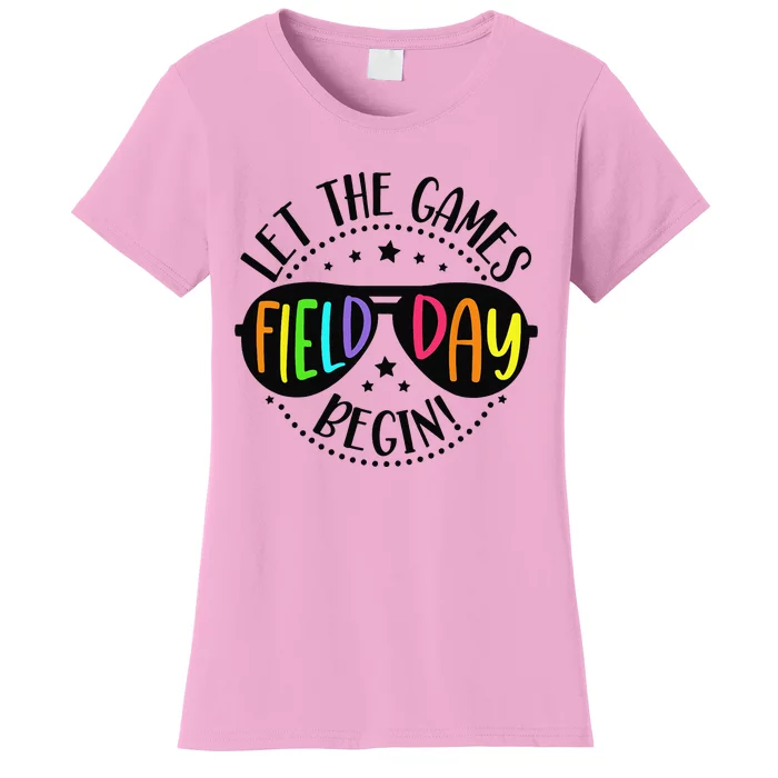 Field Day Let Games Start Begin Teachers Women's T-Shirt