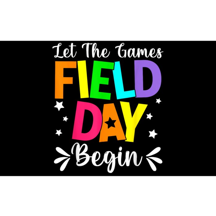 Field Day Let The Games Begin Teacher Boy Field Day Bumper Sticker