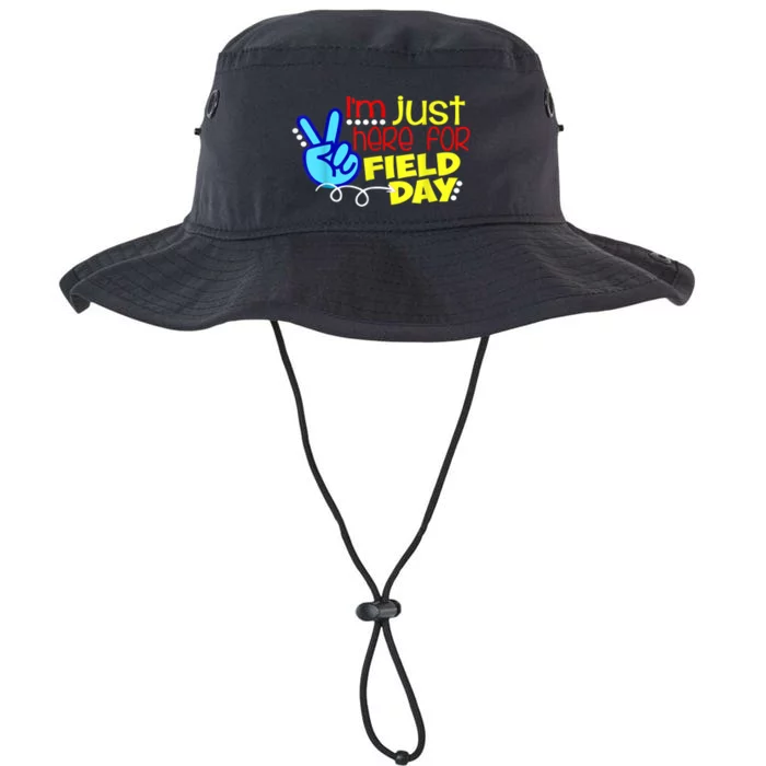 Field Day Last Day School Just Here For Field Day Legacy Cool Fit Booney Bucket Hat