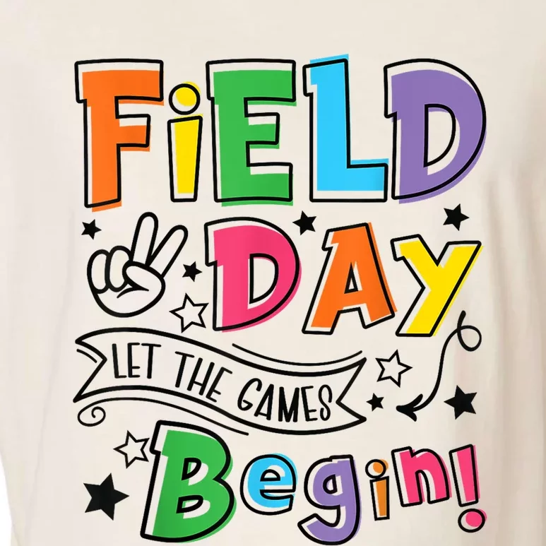 Field Day Let The Games Begin Garment-Dyed Women's Muscle Tee