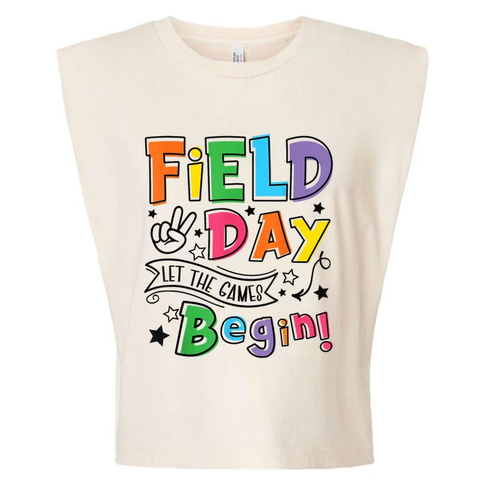 Field Day Let The Games Begin Garment-Dyed Women's Muscle Tee