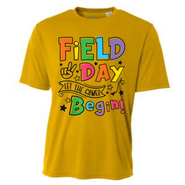 Field Day Let The Games Begin Cooling Performance Crew T-Shirt