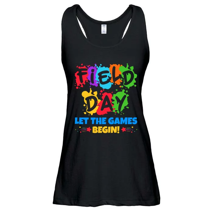 Field Day Let The Games Begin Sporty Day Ladies Essential Flowy Tank