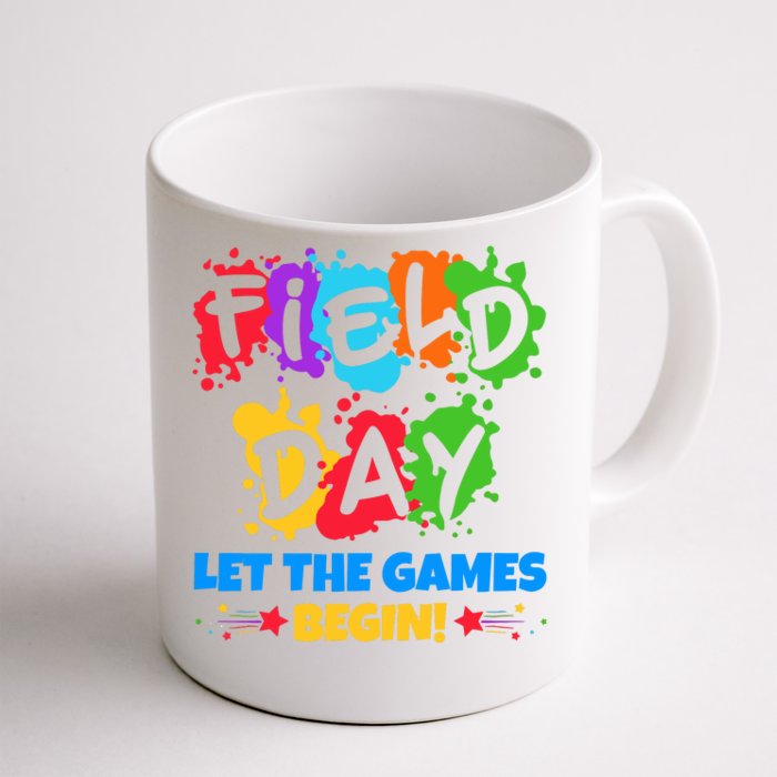 Field Day Let The Games Begin Sporty Day Front & Back Coffee Mug