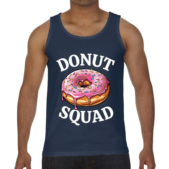 Funny Donut Lover Matching Cute Pink Doughnut Sprinkle Party Cool Gift Comfort Colors® Tank Top