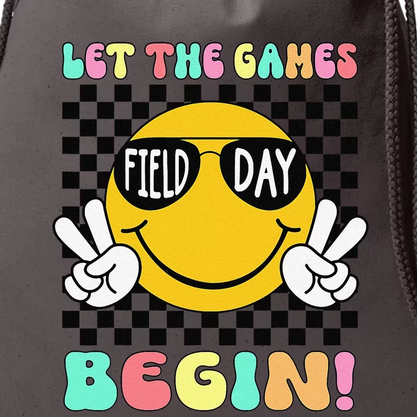 Field Day Let The Games Begin 2024 Teachers Drawstring Bag