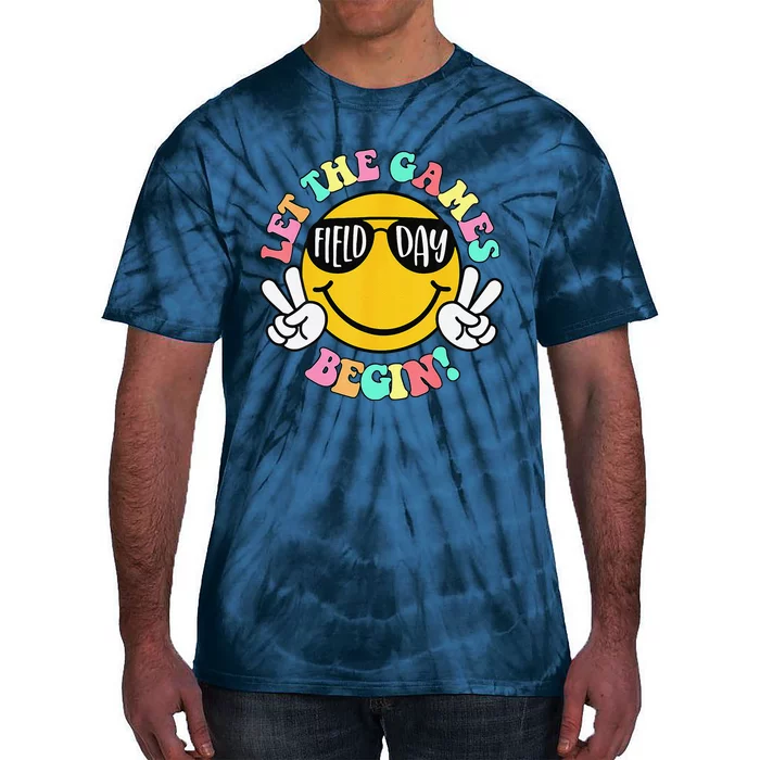 Field Day Let The Games Begin 2024 Teachers Tie-Dye T-Shirt