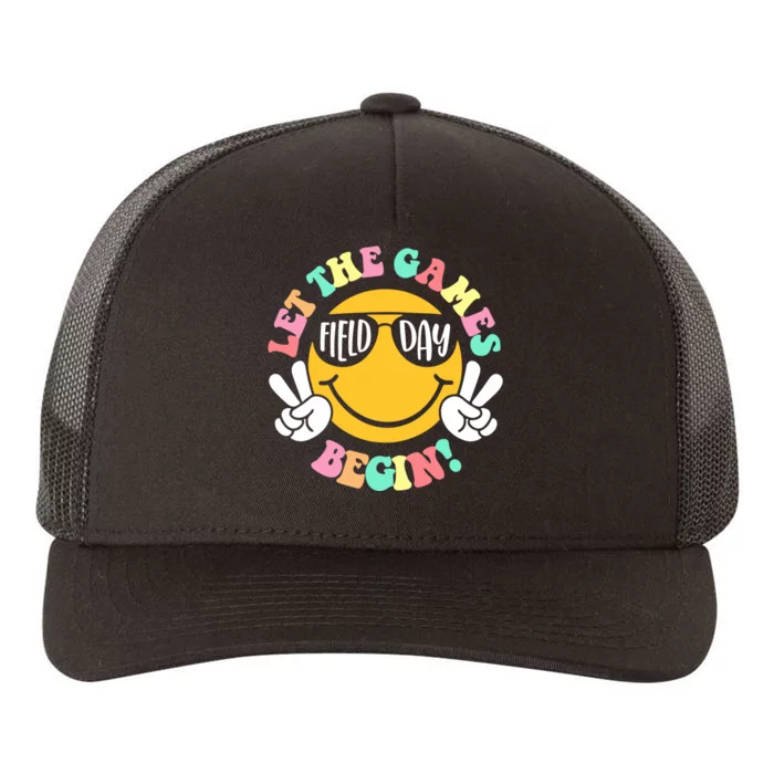 Field Day Let The Games Begin Yupoong Adult 5-Panel Trucker Hat