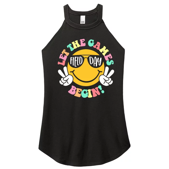 Field Day Let The Games Begin Women’s Perfect Tri Rocker Tank