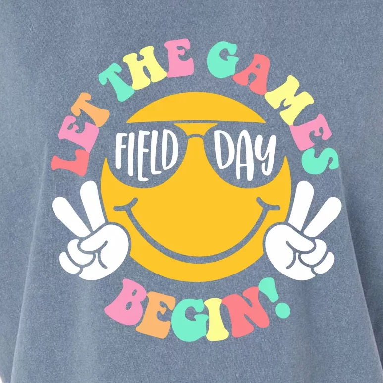 Field Day Let The Games Begin Garment-Dyed Women's Muscle Tee