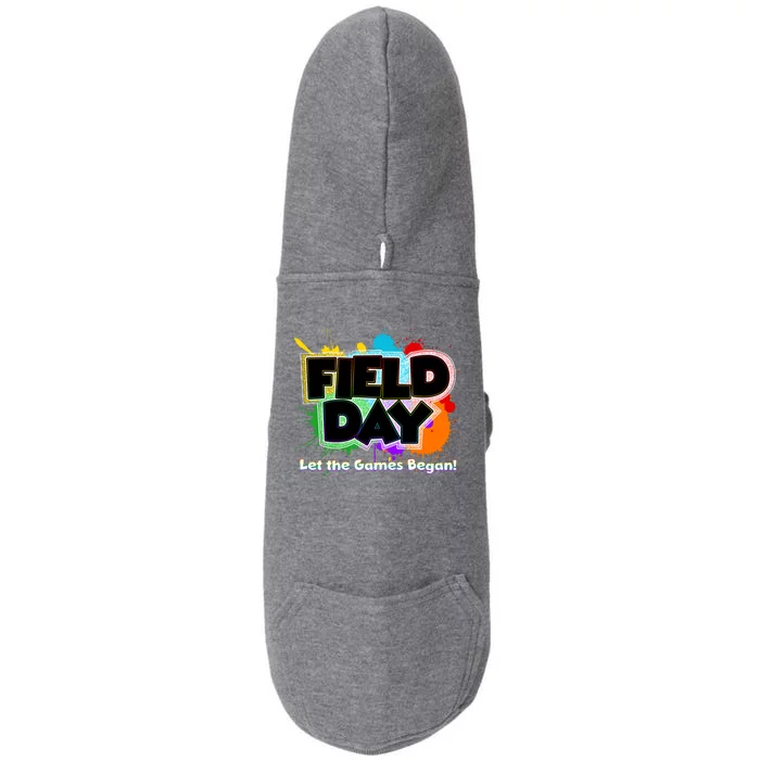 Field Day Let The Game Begin Doggie 3-End Fleece Hoodie