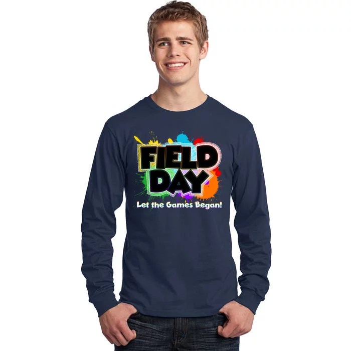 Field Day Let The Game Begin Tall Long Sleeve T-Shirt