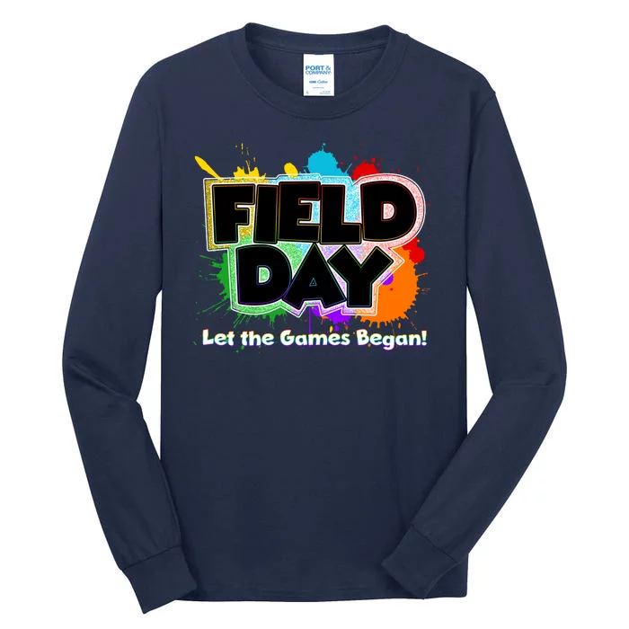 Field Day Let The Game Begin Tall Long Sleeve T-Shirt