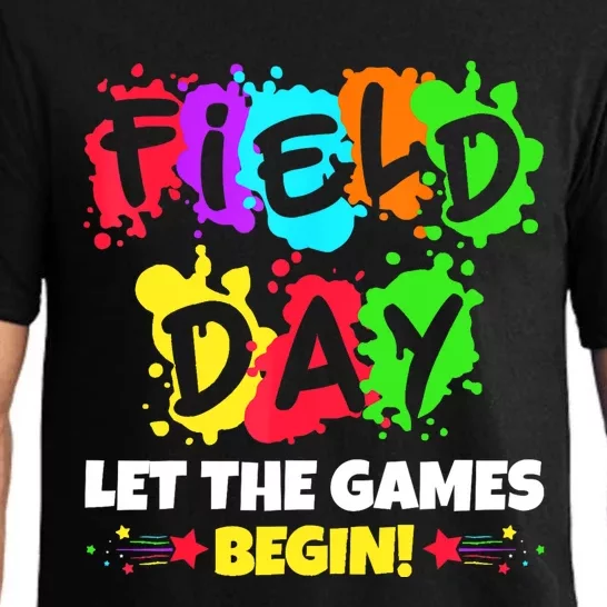 Field Day Let Games Start Begin Teachers Pajama Set