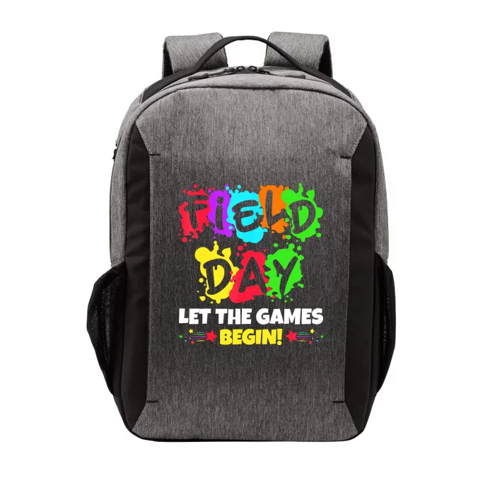 Field Day Let Games Start Begin Teachers Vector Backpack