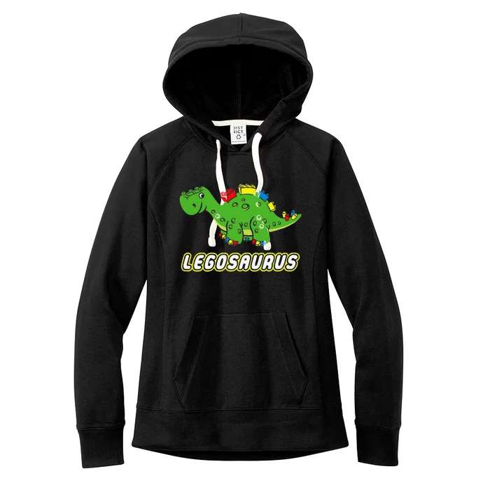 funny dinosaur Legosaurus Legos Saurus dino Women's Fleece Hoodie