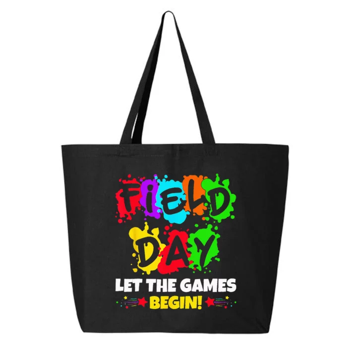 Field Day Let The Games Begin Colorful Teachers 25L Jumbo Tote