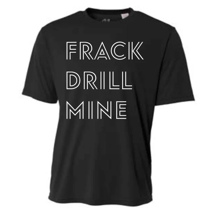 Frack Drill Mine Cooling Performance Crew T-Shirt