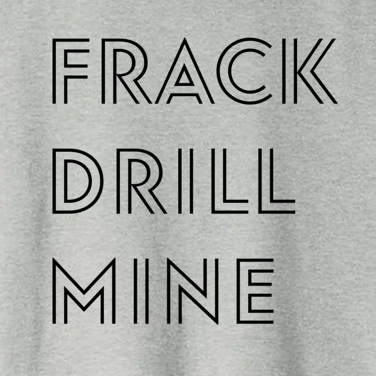 Frack Drill Mine Women's Crop Top Tee