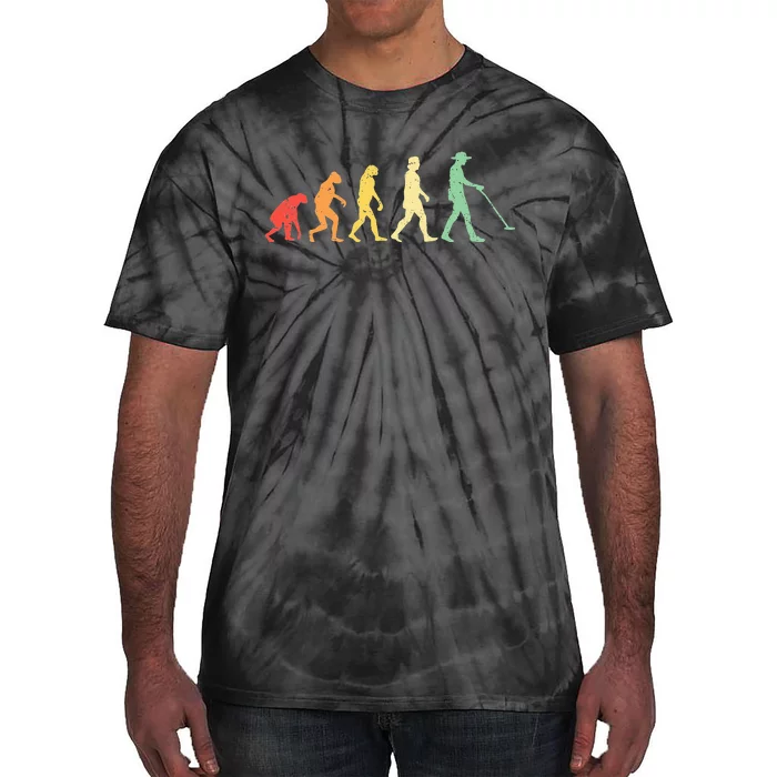 Funny Detectorist Metal Detecting Detectoring Tie-Dye T-Shirt