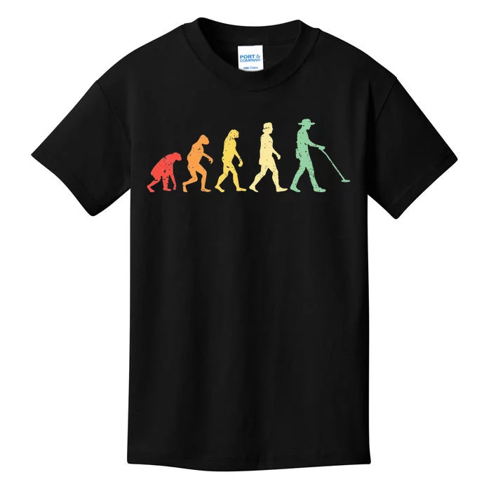 Funny Detectorist Metal Detecting Detectoring Kids T-Shirt