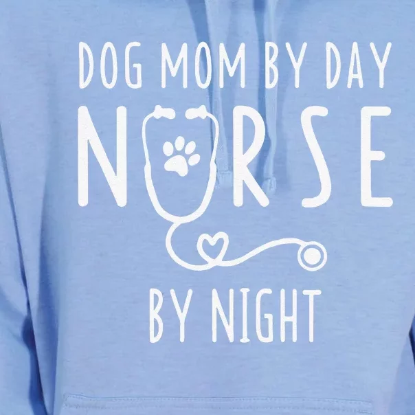 Funny Dog Mom By Day Nurse By Nights For Funny Unisex Surf Hoodie