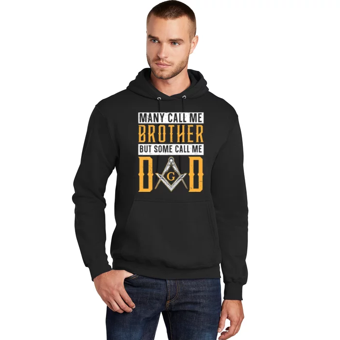 Freemason Dad Masonic Fraternal Freemasonry Square Compass Premium Hoodie