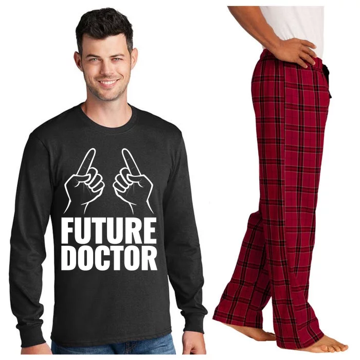 Future Doctor Medical Student Gift Long Sleeve Pajama Set