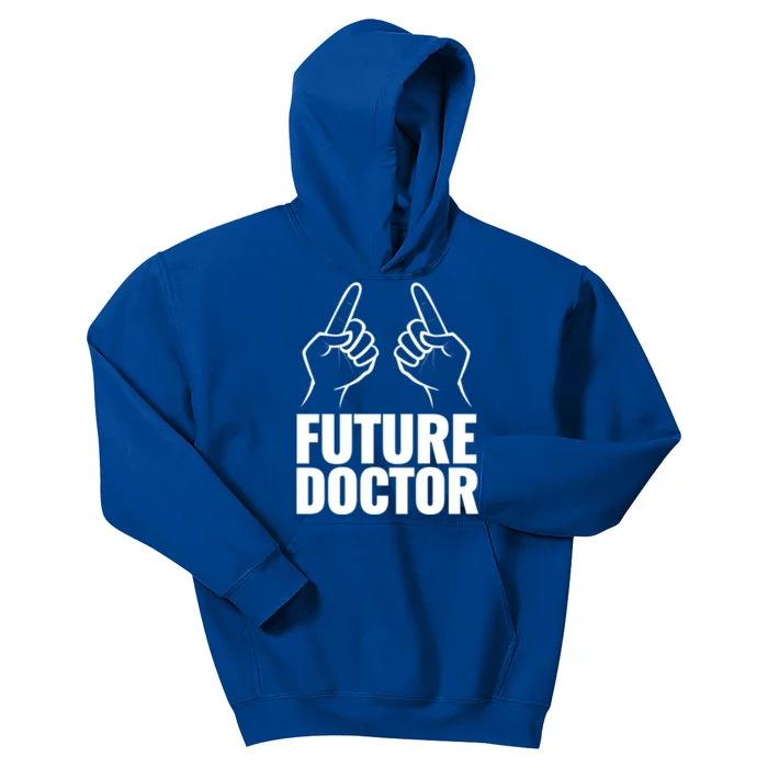 Future Doctor Medical Student Gift Kids Hoodie