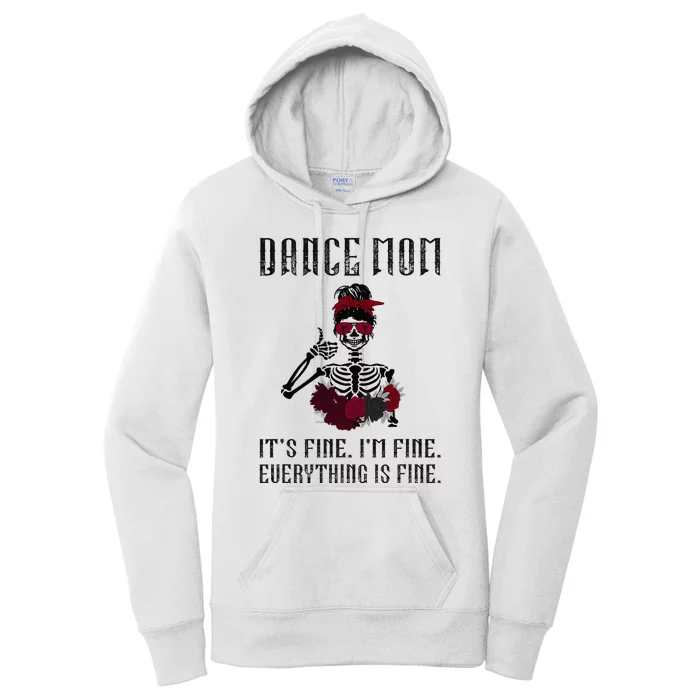 Funny Dance Mom Dancing Mother Of A Dancer Mama Women's Pullover Hoodie