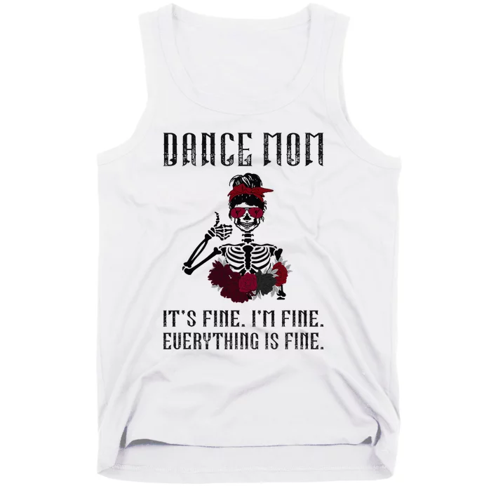 Funny Dance Mom Dancing Mother Of A Dancer Mama Tank Top