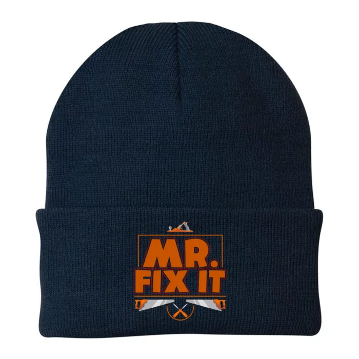 Fathers Day Mr Fix It Dad Gift Knit Cap Winter Beanie