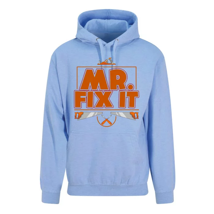 Fathers Day Mr Fix It Dad Gift Unisex Surf Hoodie