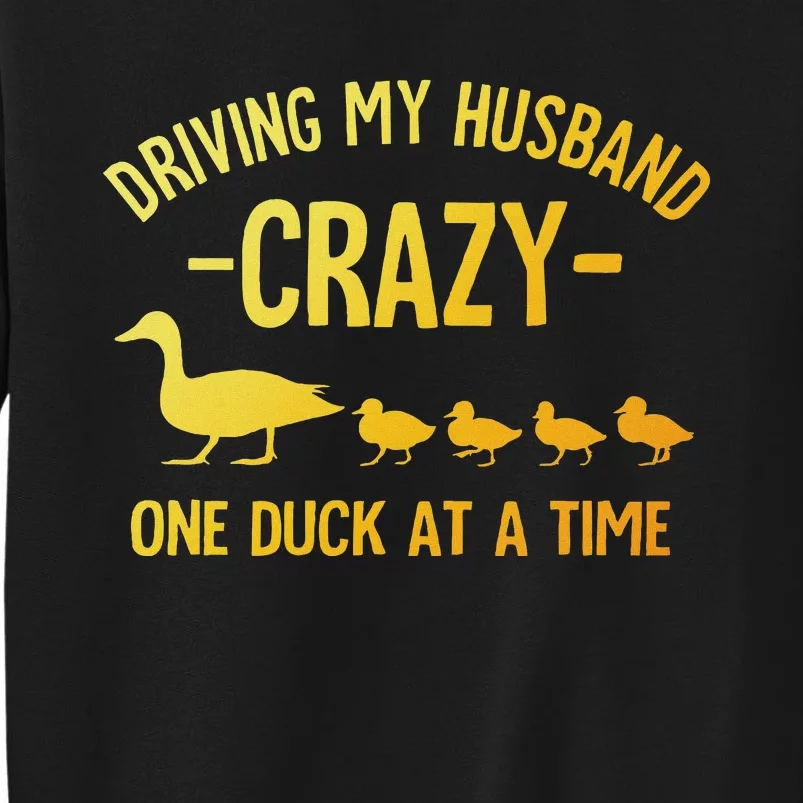 Funny Duck Mama Art For Wife Women Duck Themed Duck Lover Sweatshirt