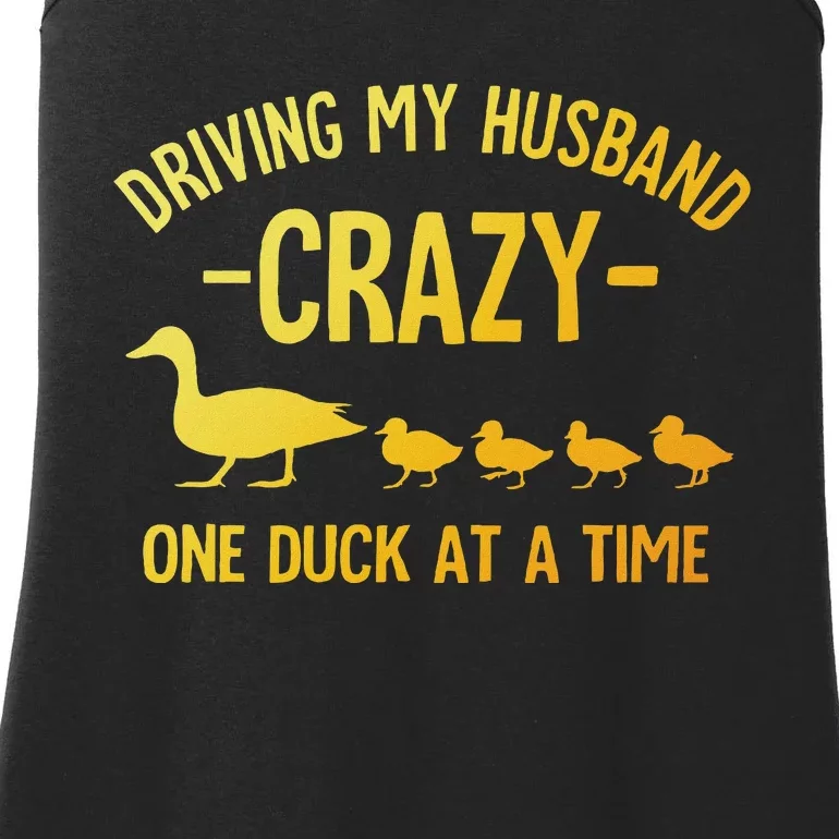 Funny Duck Mama Art For Wife Women Duck Themed Duck Lover Ladies Essential Tank