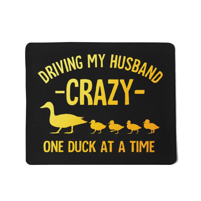 Funny Duck Mama Art For Wife Women Duck Themed Duck Lover Mousepad