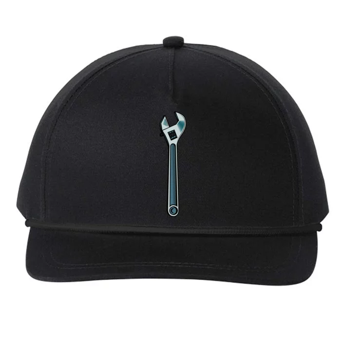 Father’s Day Mechanic Wrench Tool Garage Dad Gift Snapback Five-Panel Rope Hat