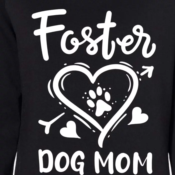 Foster Dog Mom Dog Adoption Rescue Meaningful Gift Womens California Wash Sweatshirt