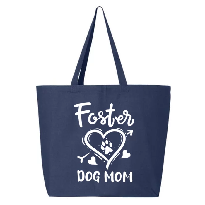 Foster Dog Mom Dog Adoption Rescue Meaningful Gift 25L Jumbo Tote