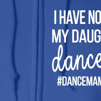 Funny Dance Mama Dance Mom Of A Dancer Mom Gift Full Zip Hoodie