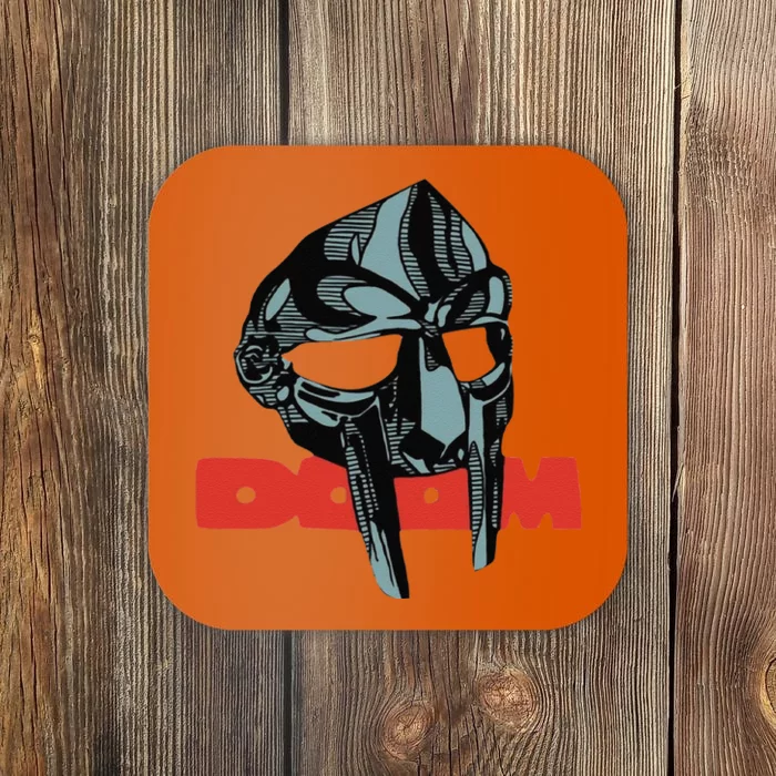 Funny Doom Mask All Caps Madvillain Mf Coaster