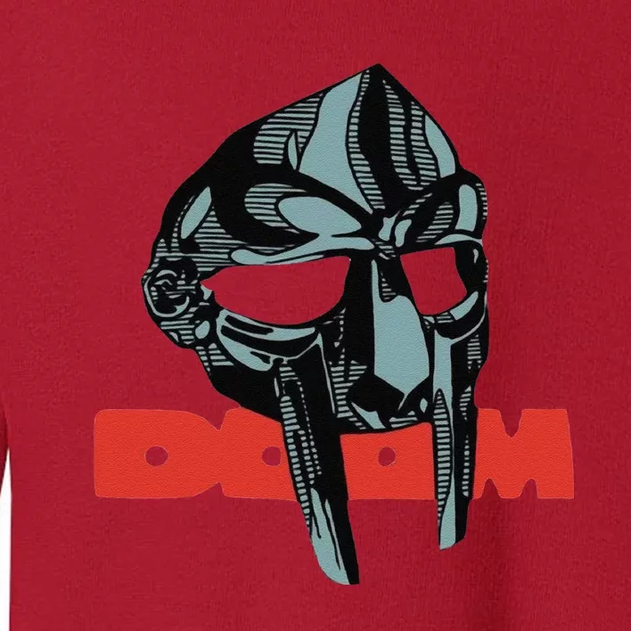 Funny Doom Mask All Caps Madvillain Mf Toddler Sweatshirt