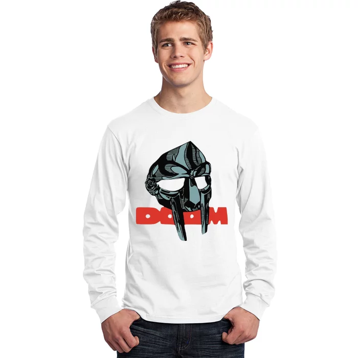 Funny Doom Mask All Caps Madvillain Mf Long Sleeve Shirt