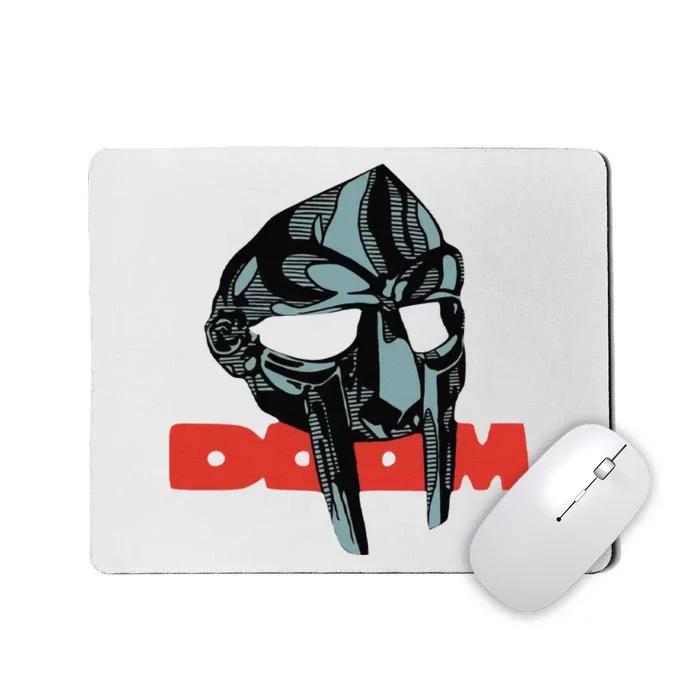 Funny Doom Mask All Caps Madvillain Mf Mousepad